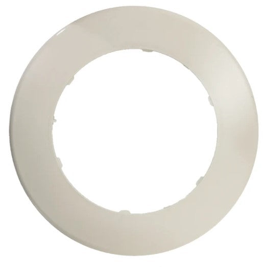 Plastic white wall flange image 1