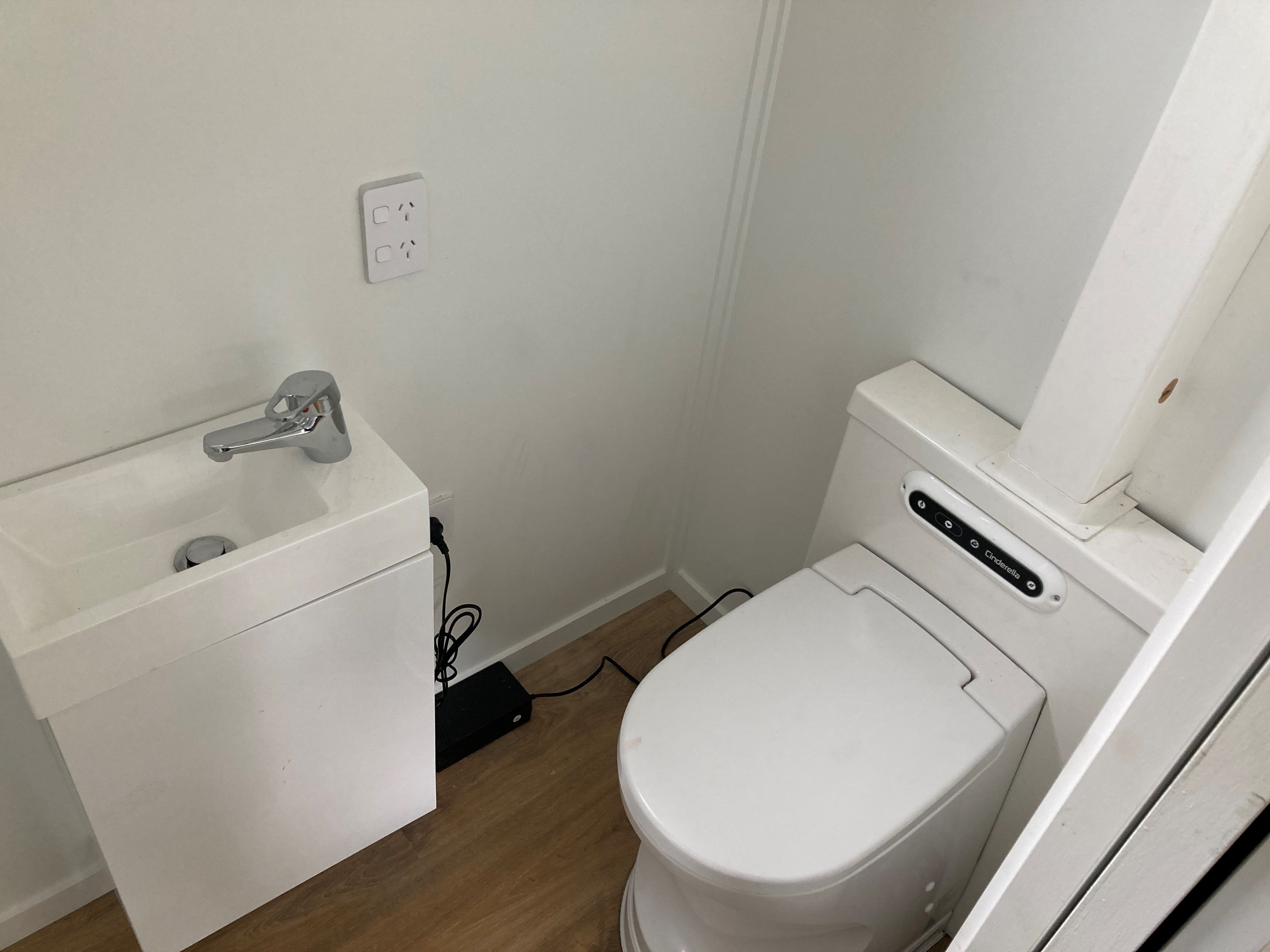 Cinderella Tiny Home Toilet image 1