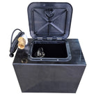 Plastic 75L Pump Chamber c/w Submersible Vortex Pump image 2
