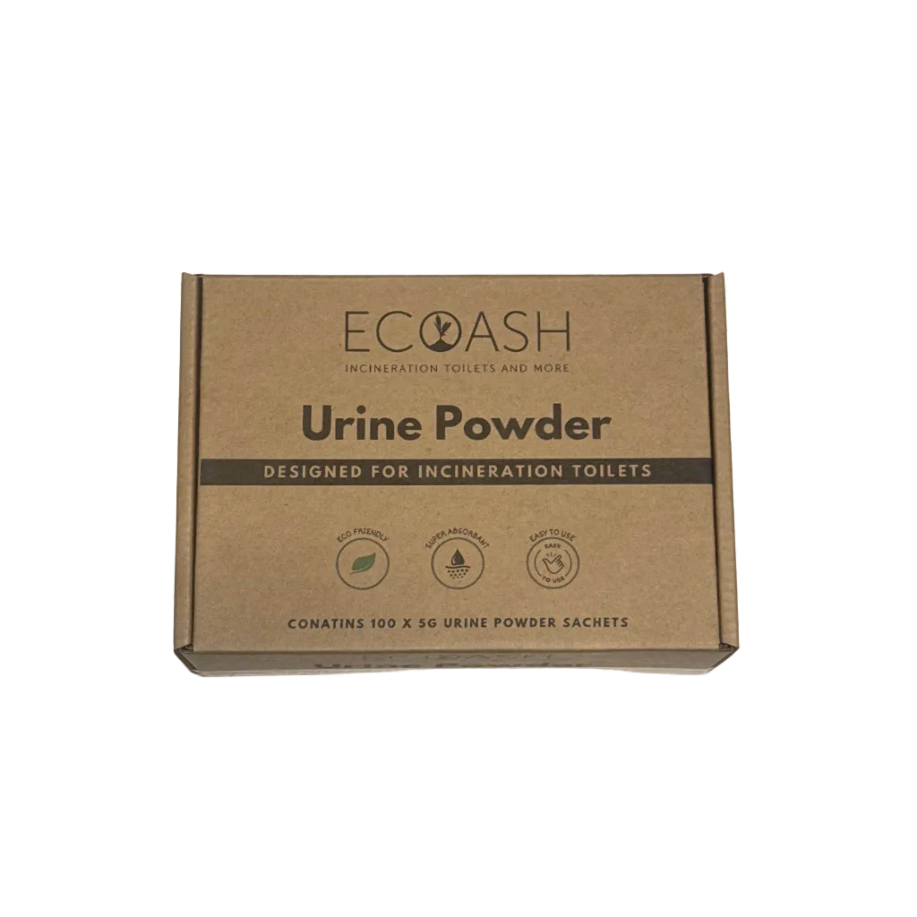 Ecoash Urine Powder packaging 