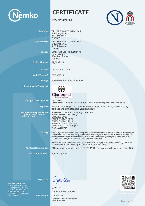 Nemko Product Certification