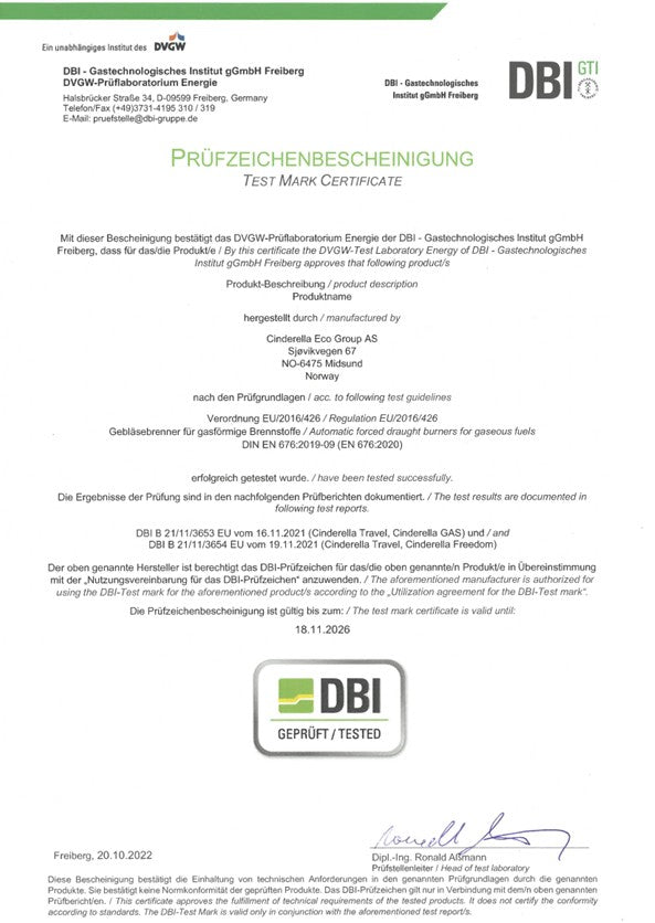 Freedom & Travel Certification